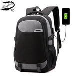 Fengdong school bags for boys usb charge bag laptop backpack