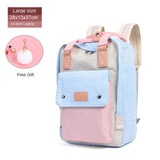 Women Canvas Backpack Waterproof for laptop