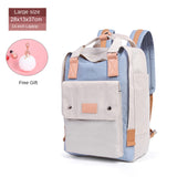 Women Canvas Backpack Waterproof for laptop