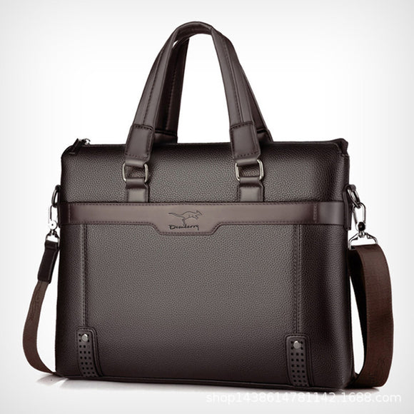 2020 Brand Business Men's Briefcase High Quality Totes Leather
