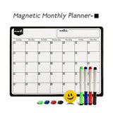 Magnetic Weekly & Monthly Planner Whiteboard Fridge Magnet