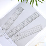1pcs Ruler 15cm 18cm 20cm Simple Transparent  Acrylic Rulers