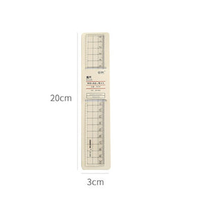 1pcs Ruler 15cm 18cm 20cm Simple Transparent  Acrylic Rulers