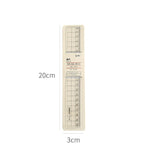 1pcs Ruler 15cm 18cm 20cm Simple Transparent  Acrylic Rulers